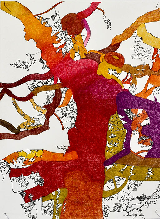 Crayons de couleur Sophie Thibaudat